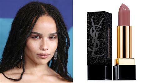 dupe for ysl zoe kravitz honey nude|Zoë Kravitz's YSL Beauty Lipstick Collection Is Here .